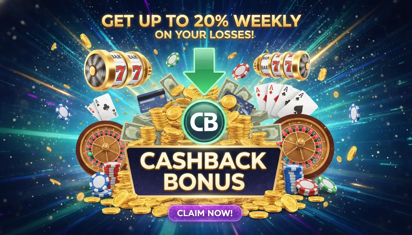 Cashback bonus hos Tombola casino